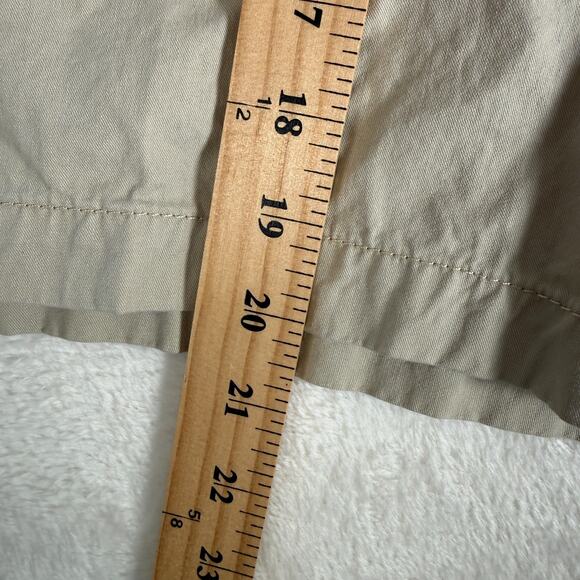 Marc Anthony Chino Shorts Men's 42 Slim Fit Stretch flat front Beige - Picture 7 of 7